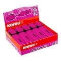 Kores Bright Liner Plus Chisel Tip 10-pack Pink 36102