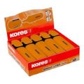 Kores Bright Liner Plus Chisel Tip 10-pack Orange 36104