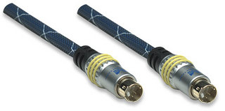 Manhattan 1.5m S-Video M/M S-Video Cable S-Video 4-pin Blue 361293
