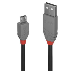 Lindy 1m USB 2.0 Type A to Micro-B Cable 36732