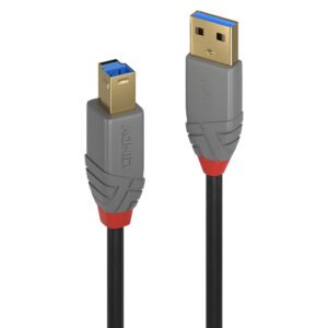 Lindy Anthra Line Type-A to Type-B Cable 5m 36744