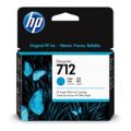 HP 712 DesignJet Cyan Standard Yield Printer Ink Cartridge Original 3ED67A Single-pack