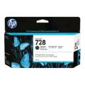 HP 728 DesignJet Matte Black Standard Yield Ink Cartridge Original 3WX25A Single-pack