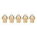Creality CR-10S Pro / CR-10 Max 0.4mm Fine-Thread Brass Nozzles 5-pack 4004020040