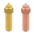 Creality 3D Hardened Steel Brass Nozzle for K1/K1 Max/Ender-3 V3 KE4004020070