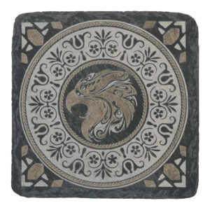 Creality Square Stone Coasters 50-pack Black 4008060394