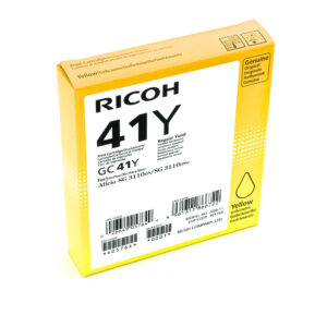 Ricoh 405764 Yellow Standard Yield Printer Ink Cartridge Original Single-pack