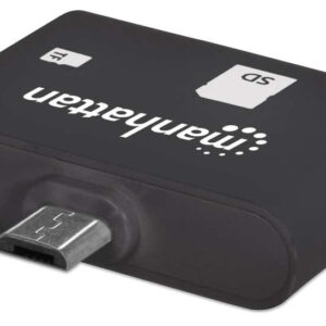 Manhattan Mobile OTG Card Reader/Writer 24-In-1 OTG Enabled Smartphone/Tablets 406208