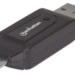 Manhattan Card Reader USB/Micro-USB Black 406215