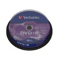 Verbatim DVD+R Matt Silver 4.7GB 10-pack