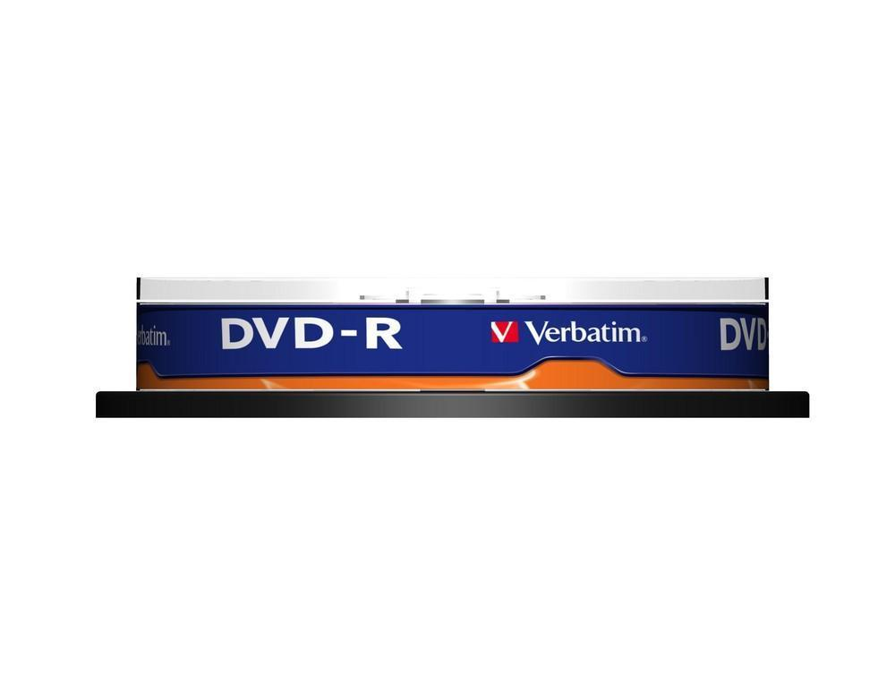 Verbatim 4.7GB DVD-R Matt Silver 10-Pack 43523 - Image 2