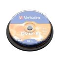 Verbatim 4.7GB DVD-R Matt Silver 10-Pack 43523