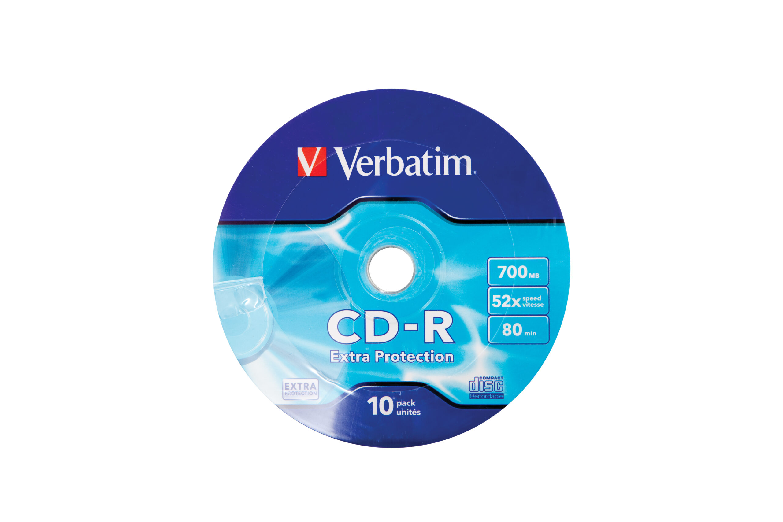 Verbatim CD-R 52X 700MB 10PK OPS Wrap EP 10-pack