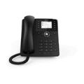 Snom D735 12-line USB Desktop SIP Phone Hi-Res 2.7 Colour TFT Display without PSU 4389