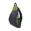 Manhattan Dashpack Backpack Black and Green Polyester 439848