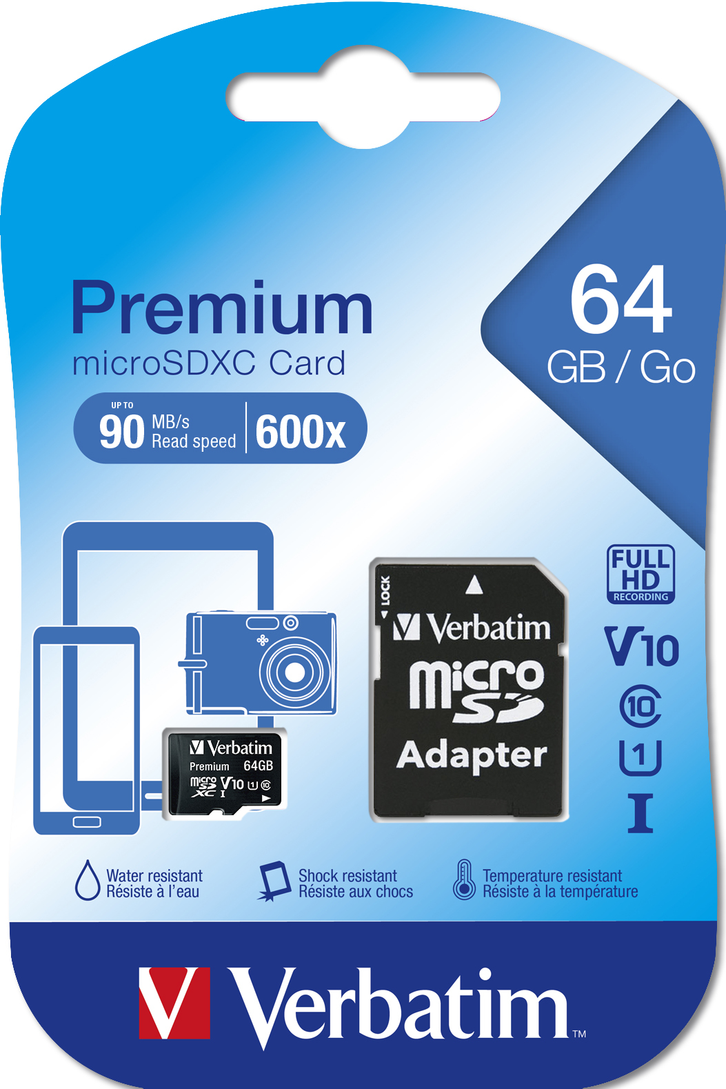 Verbatim Premium Memory Card 64GB MicroSDXC Class 10 - Image 3