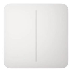Ajax Smart LightSwitch Jeweller 2-Gang SoloButton White 45120.144.WH