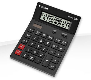 Canon AS-2400 Desktop Calculator Black 4585B001