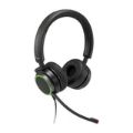 Snom A330D Binaural Over-Ear USB 3.5mm Passive Noise Cancellation VoIP Phone Headset 4598