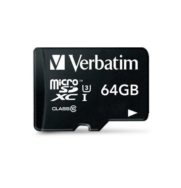 Verbatim Pro 64GB MicroSDXC UHS Class 10 Memory Card 47042 - Image 2