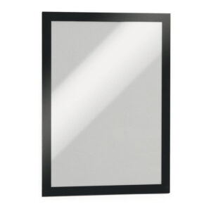 Durable DURAFRAME A4 Self Adhesive Magnetic Signage Frame 2-pack Black 487201
