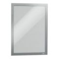 Durable DURAFRAME A4 Self Adhesive Magnetic Signage Frame 2-pack Silver 487223