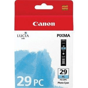 Canon PGI-29PC Photo Cyan Printer Ink Cartridge Original 4876B001 Single-pack