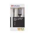 Verbatim USB-C to HDMI 4K Adapter with 1.5m Cable 49144