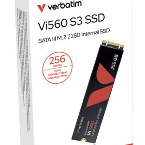 Verbatim Vi560 S3 256GB M.2 2880 SATA III Internal SSD 49362