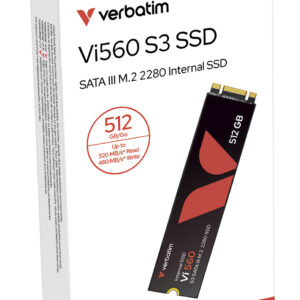 Verbatim Vi560 S3 512GB M.2 2280 SATA III Internal SSD 49363