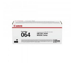 Canon 064 Black Toner Cartridge 6000 pages Original 4937C001 Single-pack