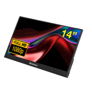 Verbatim PM-14 14-inch 1920 x 1080p FHD 16:9 6ms IPS LCD Portable Monitor 49590