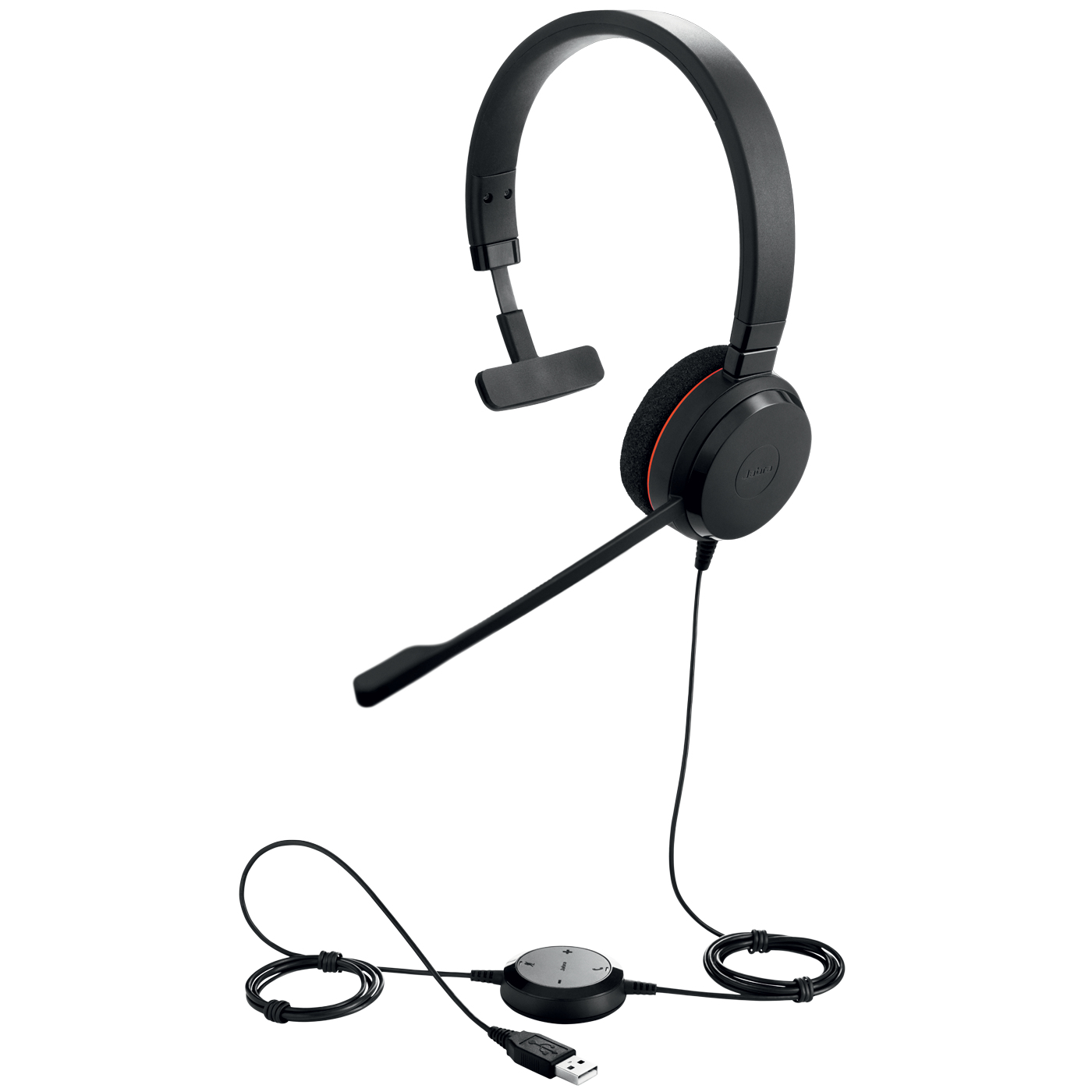 Jabra Evolve 20 UC Mono USB Headset 4993-829-209 - Image 2