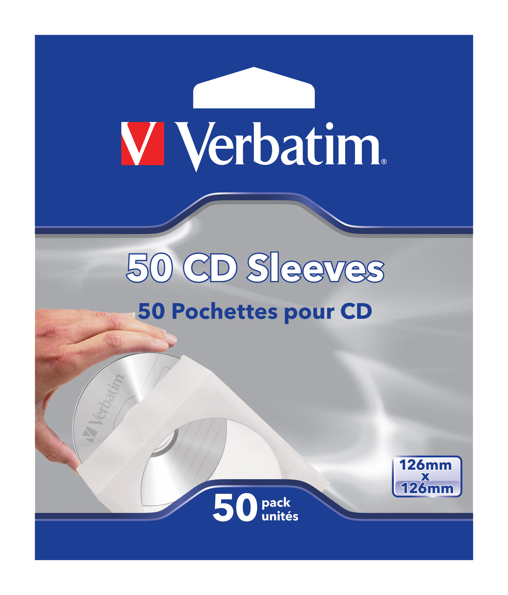 Verbatim 50-pack CD Sleeves 49992 - Image 4
