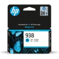 HP 938 Cyan Printer Ink Cartridge Original 4S6X5PE Single-pack