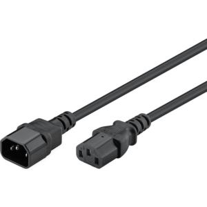 Goobay C13 to C14 Power Extension Lead Cable 2m 50081