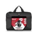 Port Designs Premium Bundle 15.6-inch Notebook Case and Wireless Mouse - Black 501873
