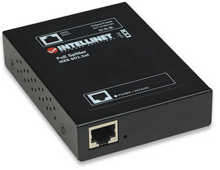 Intellinet Power Over Ethernet (PoE) Splitter, IEEE 802.3af, 5, 7.5, 9 Or 12 V DC Output Current