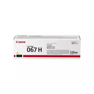 Canon 067H Yellow Toner Cartridge 2,350 Pages Original 5103C002 Single-pack