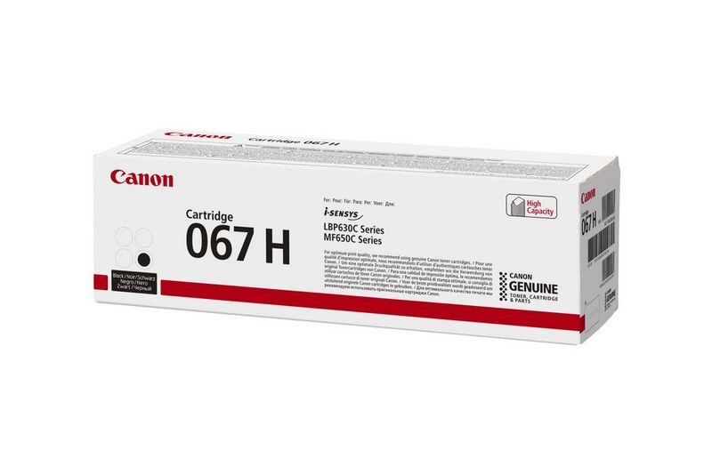 Canon 067H Black Toner Cartridge 3,130 Pages Original 5106C002 Single-pack - Image 3