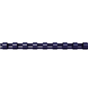 Fellowes 10mm Plastic Binding Combs Blue 5345906