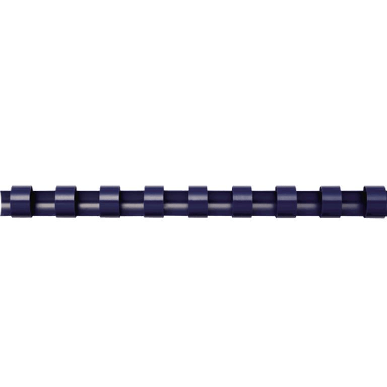 Fellowes 10mm Plastic Binding Combs Blue 5345906