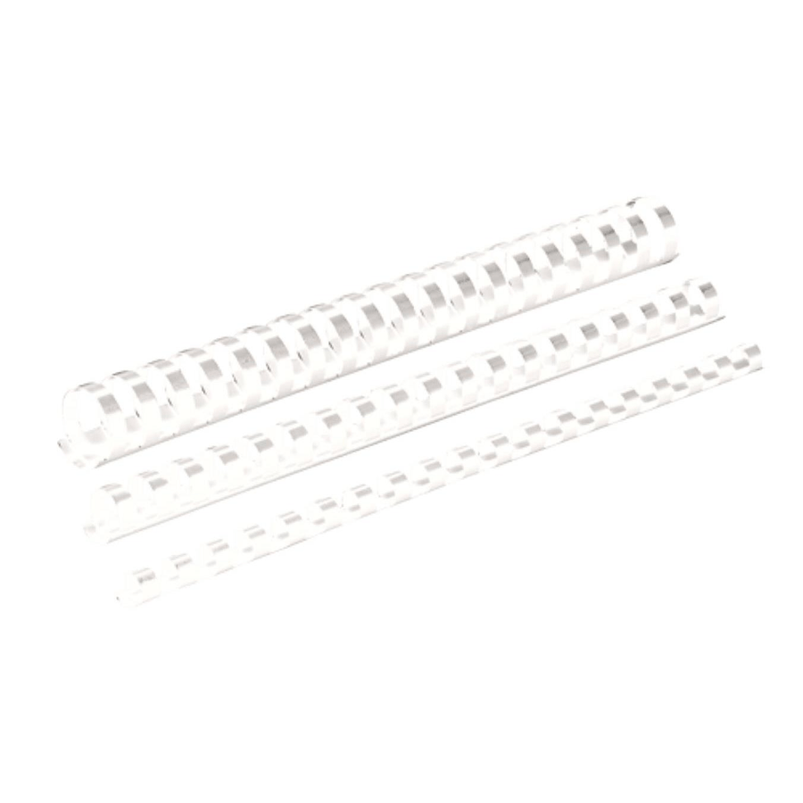 Fellowes 38mm Plastic Binding Combs White 5349402