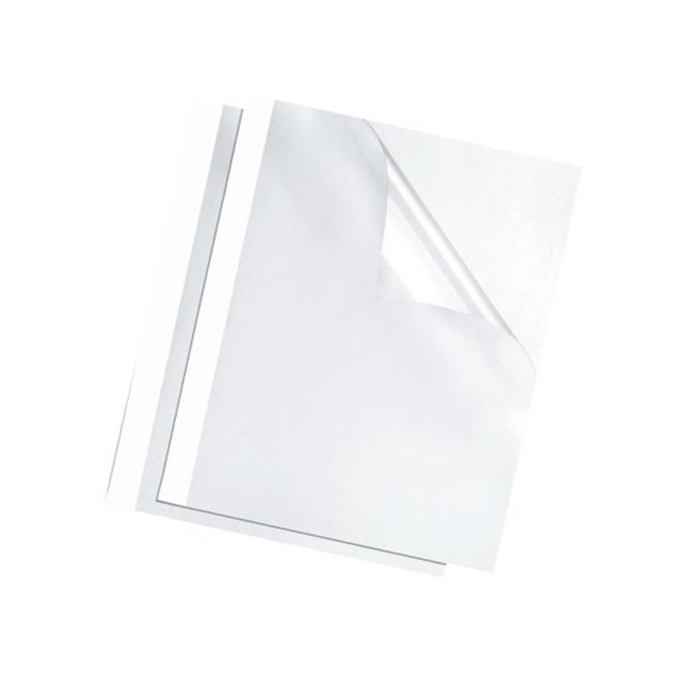 Fellowes 8mm A4 Thermal Binding Cover White 100-pack 5391202