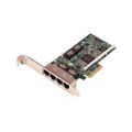 Dell Broadcom 5719 4-port 1GbE BASE-T PCIe Low Profile V2 Adapter 540-BDRL