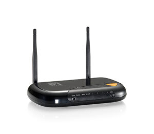 LevelOne WGR-6013 Wi-Fi 4 Wireless Router - Gigabit Ethernet Black 540662