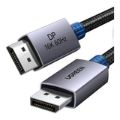 Ugreen 1m DP131 DisplayPort 2.1 Braided Cable Black and Grey 55567