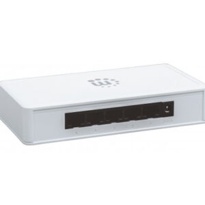 Manhattan 5-port Gigabit Ethernet Switch Desktop Size Plastic IEEE 802.3az 560696