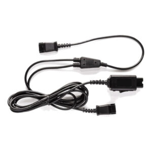 JPL BL-011+P QD to QD Training Split Cable with Quick Disconnect Black 575-099-010