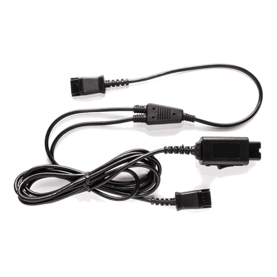 JPL BL-011+P QD to QD Training Split Cable with Quick Disconnect Black 575-099-010